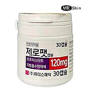 Thuốc tách béo Orlistat 120mg Hàn Quốc, lọ 30 viên chính hãng