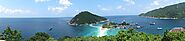 The Panoramic View of Koh Nangyuan Island