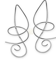 Corkscrew Earrings by Orogem - Shop Now