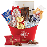 Seasonal Delights Holiday Gift Basket - Lindt USA