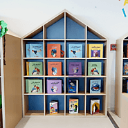 Best House Shape Open Shelving Unit at Affordable Price at Moon Kids Home