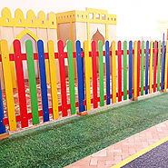 Best Rainbow Picket Fence at Affordable Price at Moon Kids Home