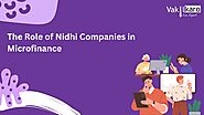 The Role of Nidhi Companies in Microfinance