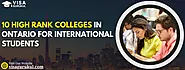 10 High Rank Colleges In Ontario For International Students