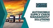 Automobile Supply Chain Management Solutions: Navigating Risk and Success in the Automotive Industry