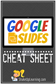 Google Slides CHEAT SHEET! (Free Download)