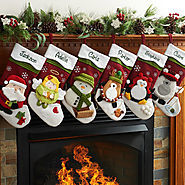 Personalized Winter Hat Christmas Stocking (Different Characters) - Walmart.com