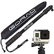 Selfie Stick for GoPro - Waterproof Telescoping Extension Pole for Hero 4 / 3+ / 3 / 2 / 1 Cameras - Aluminum Tripod ...