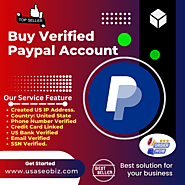 Buy Verified PayPal Account - 100% Best USA/UK/CA Verified