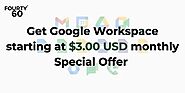 Website at https://www.fourty60.com/google-workspace.php