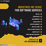Industries served for software development services by SLN Softwares