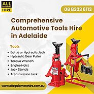 Professional Automotive Equipment Rentals Adelaide