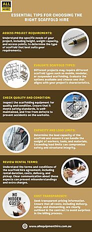 Essential Tips for Choosing the Right Scaffold Hire