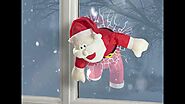 Santa's Merry Mishap Animated Christmas Window Decoration
