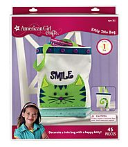 American Girl Crafts Kitty Tote Bag by American Girl Crafts