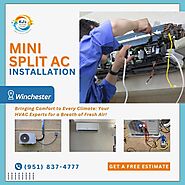 Mini Split AC Installation in Winchester