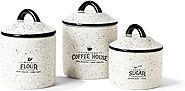 Decorative Farmhouse Style Kitchen Canister Sets – Reviews