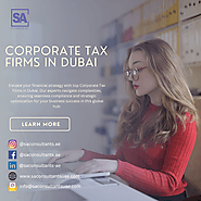 Corporate Tax Firms in Dubai