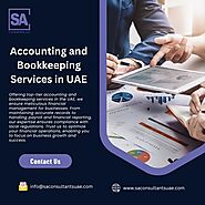 Accounting and Bookkeeping Services in UAE