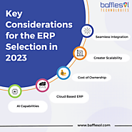 Key considerations for the ERP selection in 2023