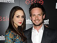 Patrick J. adams and Troian Belissario are engaged.