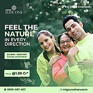 Migsun Elite One: Luxurious 3/4 BHK Flats in Raj Nagar Extension!