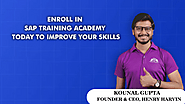 Enroll in SAP Training Academy today to improve your skills
