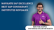 Navigate SAP Excellence: Best SAP Consultant Institutes Revealed