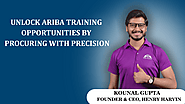 Unlock Ariba training opportunities by procuring with precision