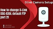 How to change D-Link DSC-930L default FTP port 21