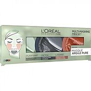 L'Oréal coffret masque argile pure - Beauty Cosmetics