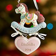 Baby's 1st Christmas Rocking Horse Ornament