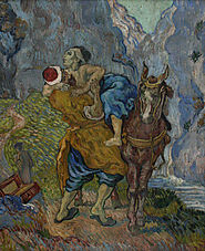 The good Samaritan (after Delacroix) - Vincent van Gogh