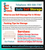 Storage Solutions Calgary