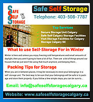 Storage Facilities Calgary