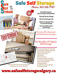 Self Storage in Calgary