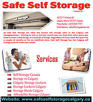 Calgary Safe Self Storage