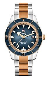 Rado Captain Cook Automatic-Stainless Steel Blue Dial Men's Watch R321 — The luxury direct