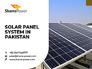 Shams Power: Solar panel System In Pakistan