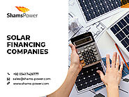 Shams Power: Solar Financing Companies