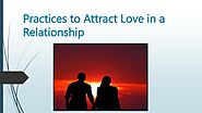 Practices to Attract Partner