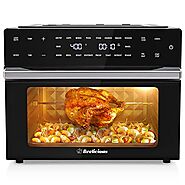 Beelicious 32QT Extra Large Air Fryer with Rotisserie and Dehydrator