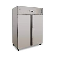 Budget Double Door Fridge and Freezer for Commercial Kitchen