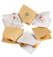 Custom Printed Burger Wrapping Paper UK | FDA Approved