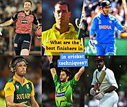 The best finishers in cricket - The legends are told