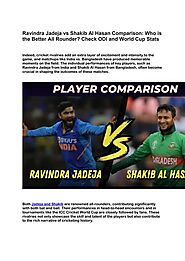 Ravindra Jadeja vs Shakib Al Hasan Comparison