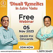 Join our Free Webinar🤩 on “Diwali Remedies in Astro Vastu”