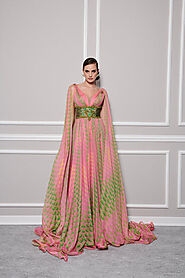 Fouad Sarkis 2828 | Effortless Elegance in Long Dress