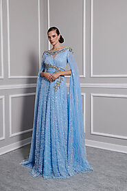 Fouad Sarkis 2806 | Elegant Long Dress for Timeless Glamour
