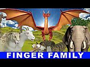 Finger Family Song - Dragon Fly, Ducks and Animals singing Songs for Children - Children Songs
